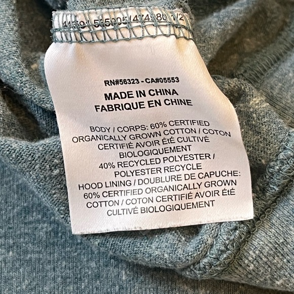 Nike Heather Blue Pullover Hoodie with White Logo - Picture 5 of 6